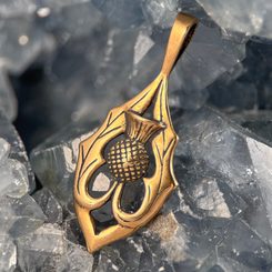 Chardon écossais - Alba, pendentif en argent