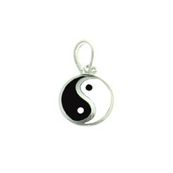 YIN YANG - small silver pendant