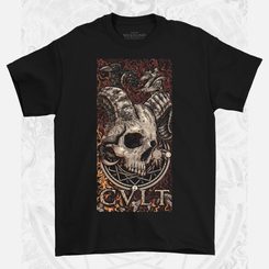 KELTISCHER TOTENKOPF - t-shirt farbig Damen