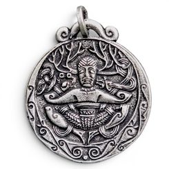 CERNUNNOS, Medaillon, Zink