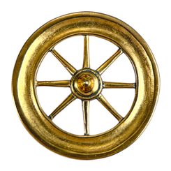TARANIS WHEEL, bronze Celtic replica