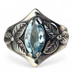 GRACIA - MEDIEVAL GOTHIC CROWN blue