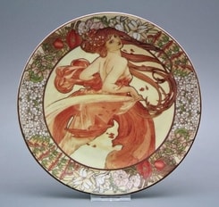 Plate Alphonse Mucha - Bohemia