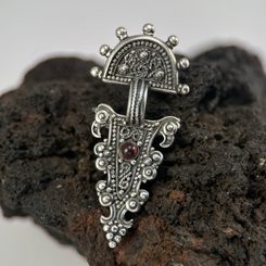KELTISCHER RING, Bojen, direkte Nachbildung nach dem Original, Bronze