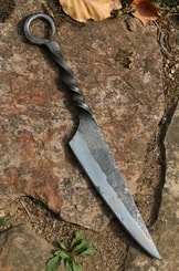 CORWIN, forged Celtic Knife