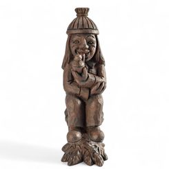 VODNÍK, figure of Slavic water spirit, brown
