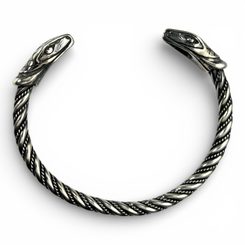 JORMUNGANDR - bracelet, argent 925