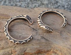 SERPENT, Schlange, Ring, Bronze