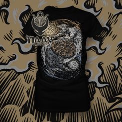 Hati and Sköll, women's t-shirt coloured