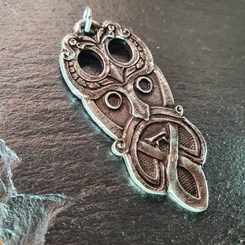 ÓDIN - zinc pendant