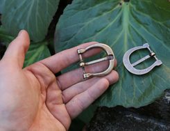 Boucle de ceinture, début du Moyen Âge, bronze