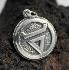 VELES, pendentif Slave , argent