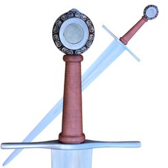 IGNIS, one-handed sword, 14th–15th century, Full-Tang without stone
