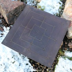 Nine men's morris - Medieval Board Game