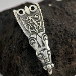 Large THOR's HAMMER, Romersdal, Denmark, sterling silver