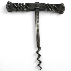 TIRE-BOUCHON À VIN FORGÉ