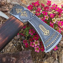 Tree bark, leather belt, brown