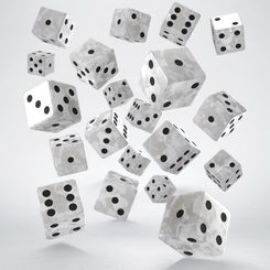 Set of dice, Pearl and Black