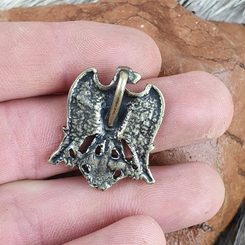 AQUILA, Roman Eagle SPQR, bronze pendant