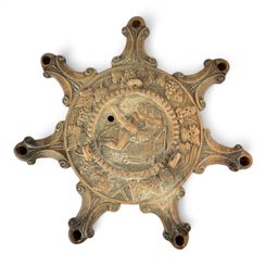 EROTICA, Roman oil lamp, lantern
