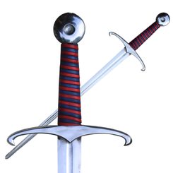 BROCH medieval one-handed sword
