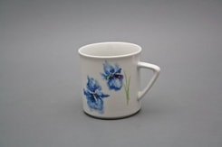 TETRA BLUE IRIS, Mug 0.25 l, Bohemia porcelain