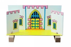 Castle, wooden blocks L