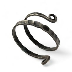 Forged Arm Ring, Celtic ornament