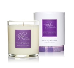 Heather and Wild Berries Candle Tumbler