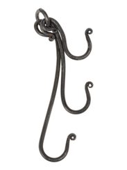 Forged medieval candlestick