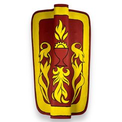 Hussite small mounted shield - pavise, chalice