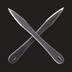 HUNTER, couteaux de lancer professionnels - 3x set