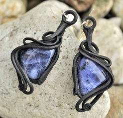 SODALITE - earrings