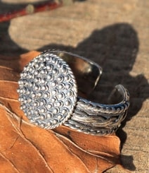 Bague Viking et Slave en argent