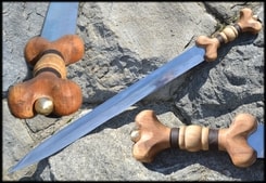 CELTIC SWORD, La Tene, replica of the sword from the Iron Age