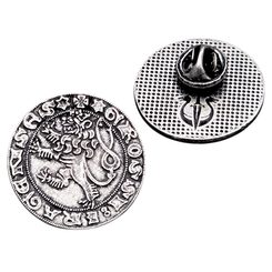 Prague groschen, pin, zinc