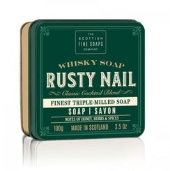 Rusty Nail Soap in a Tin 100g Scottish Soap
