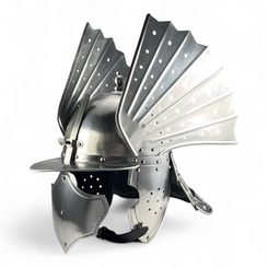 Hussard polonais, casque ailé