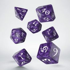 Playing Dice Set Classic RPG purple