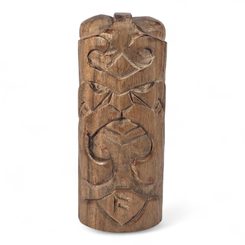 LOKI, Dieu viking, statue sculptée