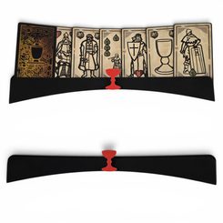 Playing card holder, Hussite chalice