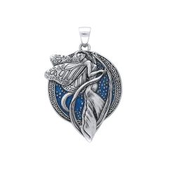 MIDNIGHT FAIRY, silver 925 pendant