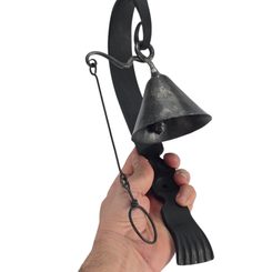 Karpfen, geschmiedeter Bieröffner für Angler