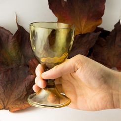 OCTAGON - Renaissance Green Forest Glass - Set of 2