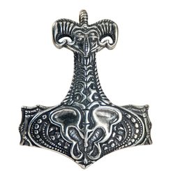 NECRO-ORGANIC THOR's HAMMER by Wulflund, silver 925, 14 g