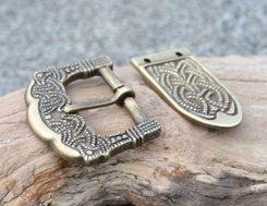 Viking Buckle, Gokstad, Norway, Zinc, Replica