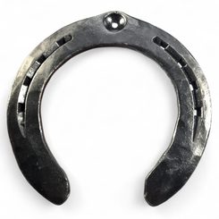 Horseshoe for luck, forged