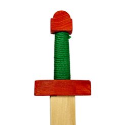 Machete made of wood for children