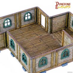 Dungeons & Lasers: Pathfinder Terrain - City of Absalom