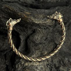 Jelling - Viking Dragon, bronze bracelet